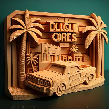 3D модель Игра Grand Theft Auto Vice City Stories (STL)